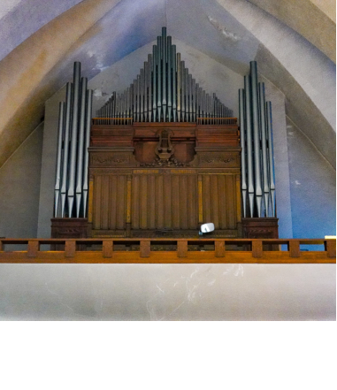 The organ of Brignogan (former GO of Notre-Dame de l'Assomption de Passy.