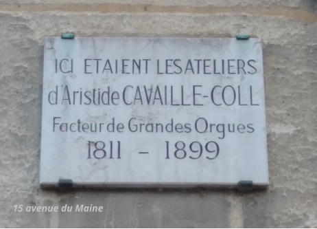15 avenue du Maine